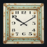 Art Deco Quadratische Wanduhr<br><div class="desc">Großartiges Uhrendesign. Du wirst es wie andere Liebe bekommen. Sie können dieses Design auch für andere Produkte verwenden,  die Sie mögen,  oder Ihren Text anpassen und hinzufügen. Folgen Sie mir für mehr. Vielen Dank. Ich wünsche Ihnen einen schönen Tag.</div>