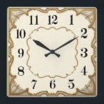 Art Deco Quadratische Wanduhr<br><div class="desc">Großartiges Uhrendesign. Du wirst es wie andere Liebe bekommen. Sie können dieses Design auch für andere Produkte verwenden oder Ihren Text anpassen und hinzufügen. Folgen Sie mir für mehr. Vielen Dank. Ich wünsche Ihnen einen schönen Tag.</div>