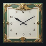 Art Deco Quadratische Wanduhr<br><div class="desc">Großartiges Uhrendesign. Du wirst es wie andere Liebe bekommen. Sie können dieses Design auch für andere Produkte verwenden,  die Sie mögen,  oder Ihren Text anpassen und hinzufügen. Folgen Sie mir für mehr. Vielen Dank. Ich wünsche Ihnen einen schönen Tag.</div>
