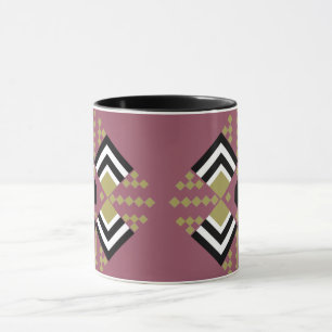 Art Deco Quilt Inspiriert Tasse