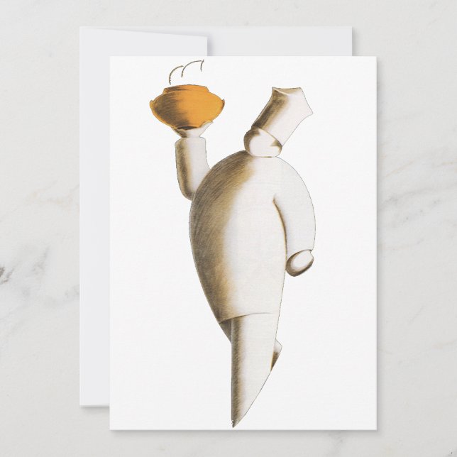 Art Deco Restaurant Koch, Vintages Business (Vorderseite)