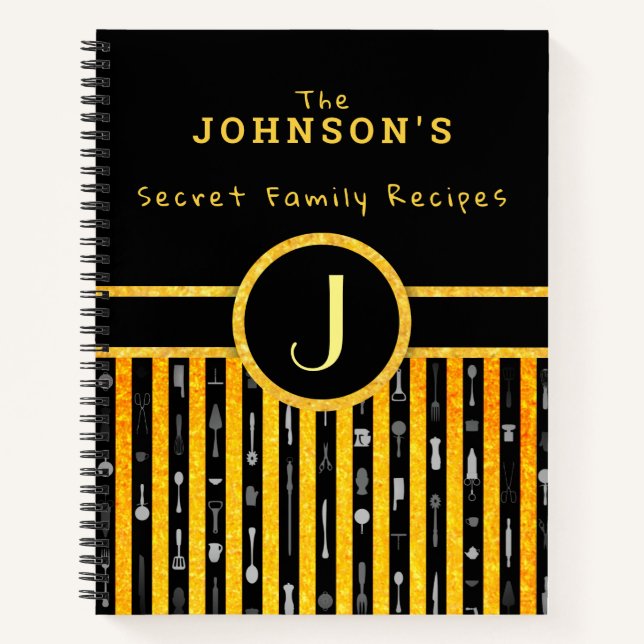 Art Deco Rezept Buch (Vorderseite)