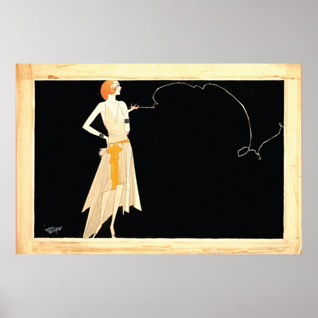 Art Déco ~ Roaring 20s Flapper Girl (Devant)