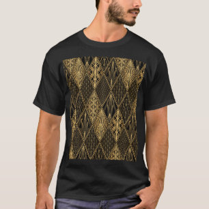 Art Deco Rodelbahn mit Aussicht T-Shirt