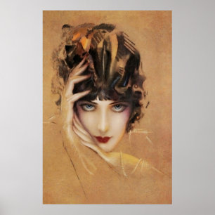 Art Deco - Rolf Armstrong - Glamour Girl Poster