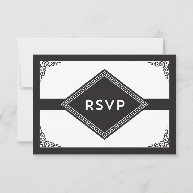 Art Déco RSVP (Devant)