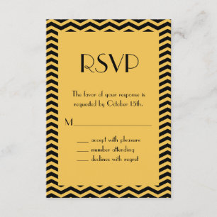 Art déco RSVP