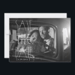 Art Deco Save the Date | Foto Einladung<br><div class="desc">Personalisieren Sie Ihre eigene 12x18. Klicken Sie auf die Schaltfläche Anpassen, um Ihre Kunst, Designs oder Fotos einzufügen, um eine einzigartige 12x18 lade-Karte zu erstellen! Versuchen Sie, Text mit coolen Schriftart hinzuzufügen und sehen Sie eine Vorschau Ihrer Erstellung! Unsere einfach zu personalisierende 12x18 lade Karte hat keine Mindestbestellungen & wird...</div>