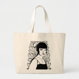 Art Deco Schauspieler Große Tote Tasche