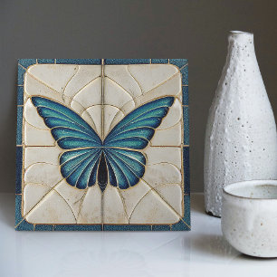Art Deco Schmetterling Wanddekoration Art Nouveau Fliese