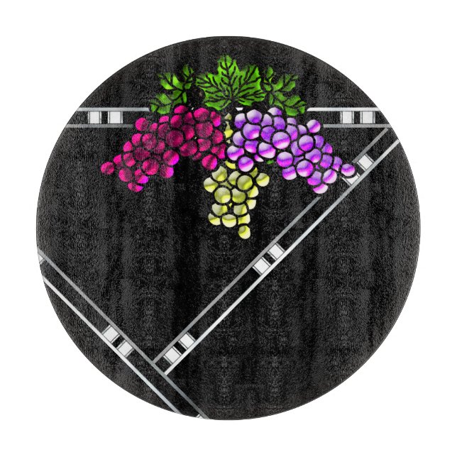 Art Deco Schneidebrett (Vorderseite)