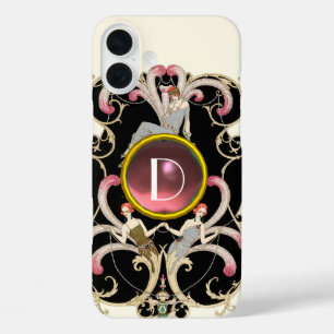 ART DECO SCHÖNHEIT FASHION PINK GEMSTONE MONOGRAMM TITLE_SEO2