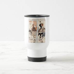 Art Deco Schönheit Reisebecher