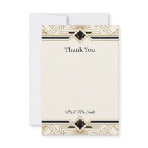 Art Deco Schwarz Gold Glamour Hochzeit