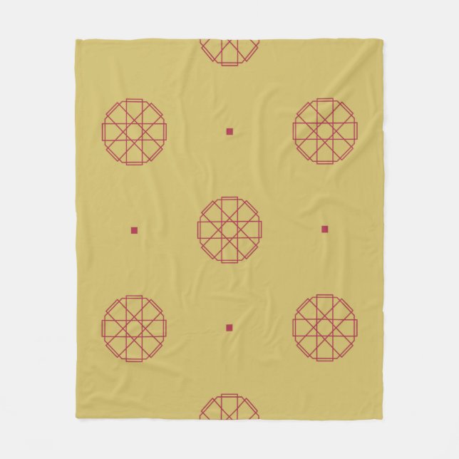 Art deco seamless pattern background. abstract, ar fleecedecke (Vorderseite)