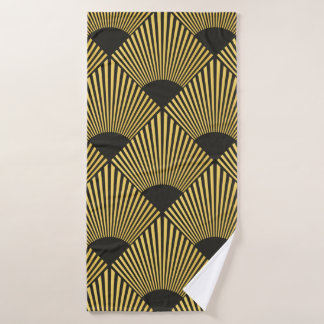 Art Deco seamless pattern Badehandtuch
