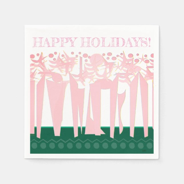 ART DECO SERVIETTE (Vorderseite)