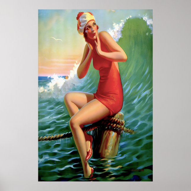 Art Deco - Sitting Pretty Poster (Vorne)
