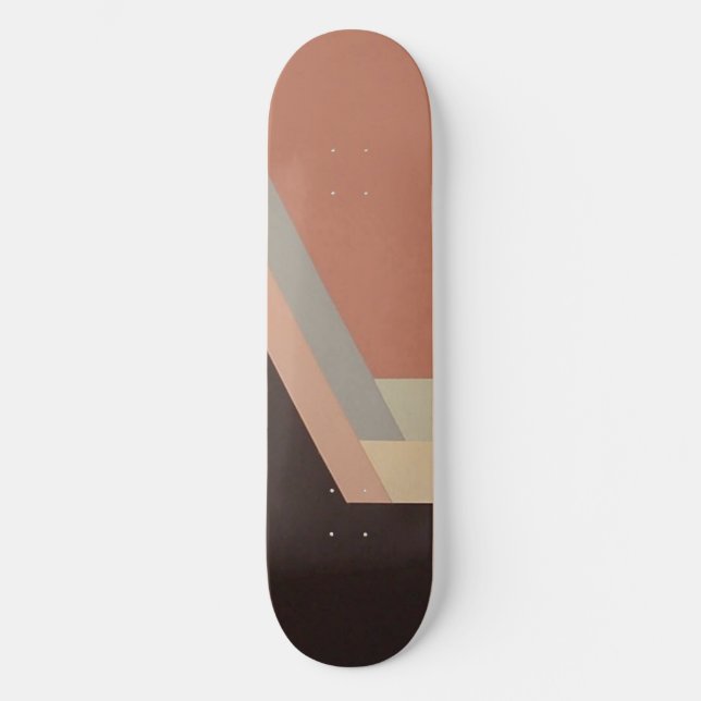 ART DECO Skateboard (mauve) (Vorderseite)