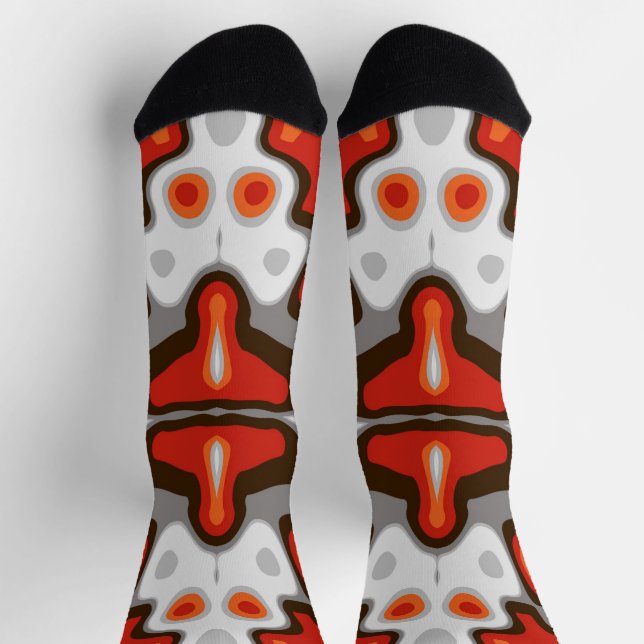 Art Deco Socken (Oben)