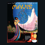 Art Deco Sommerblüten für Mavis der 20er Jahre Poster<br><div class="desc">Schönes Bild von Illustrator, Fred L. Parker "Unwiderstehlich". Ein Parfüm für die Duftkollektion von Mavis. Ein perfekter Ausdruck für das Framing, oder süße Erinnerungen für den Liebhaber der Art Déco-Ära! "Auch im Januar bringt Mavis Ihnen den Duft von Sommerblüten zu Füßen." Mavis war in den frühen 1920er Jahren ein sehr...</div>