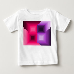 Art Deco Squares Baby T-shirt