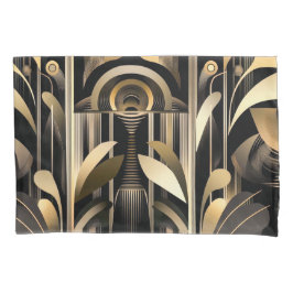 Art Deco Standard Pillowcase Kissenbezug