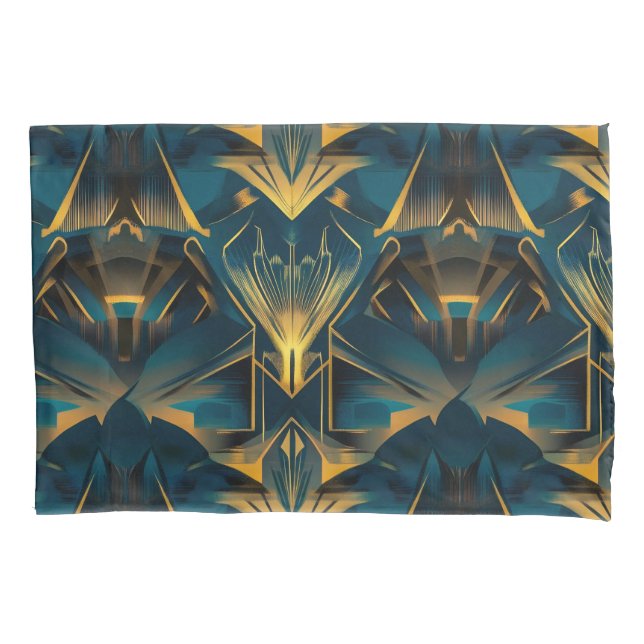 Art Deco Standard Pillowcase Kissenbezug (Vorderseite)