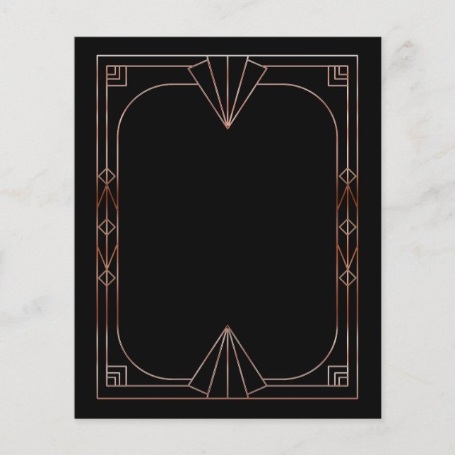 Art Deco Stationary (Vorderseite)