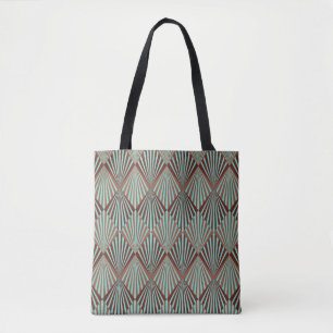 Art Deco-Stil, nahtlose Textur. Tasche