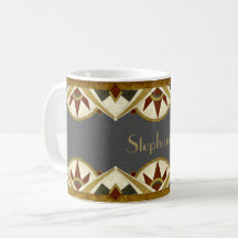 Art-Deco-Stil Personalisiert