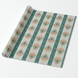 Art-Deco-Streifen der 1920er Jahre Geschenkpapier