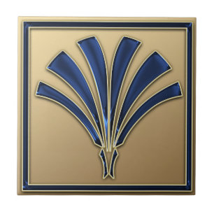 Art Deco Style Keramik Style (Lüfter) Fliese