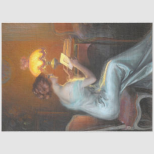 Art-Deco-Szene von Delphin Enjolras Decoupage Seidenpapier
