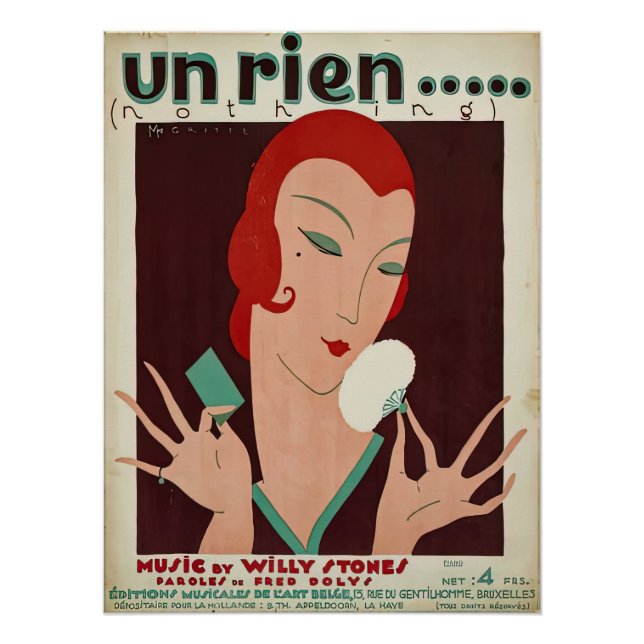 Art Deco Tango in den 1920er Jahren Poster (Vorderseite)