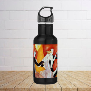Art Deco Tanzende Paare Ballsaal 1920er Jahre Edelstahlflasche