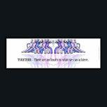 Art Deco Teamwork Motivierend Banner (Plum,Blue) Poster<br><div class="desc">Stilvolle, im Art-Déco-Stil gehaltene Grafik von zwei Teams, die sich gegenüberstehen und eine Trophäenschale mit einer Rakete auf dem auf der Vorderseite eingravierten Launchpad hochheben. Die folgende Überschrift: "GEMEINSAM - Es gibt keine Grenzen, was wir erreichen können." kann behalten, geändert oder gelöscht werden. Der 36"x12" ist die perfekte Größe für...</div>