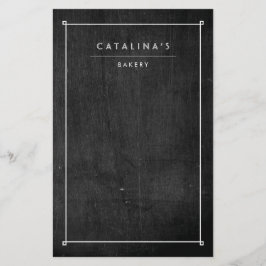 Art Deco Text auf Schwarzwald Flyer