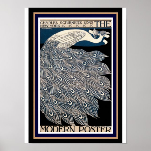Art Deco "The Modern Poster" 12 x 16 Poster (Vorne)
