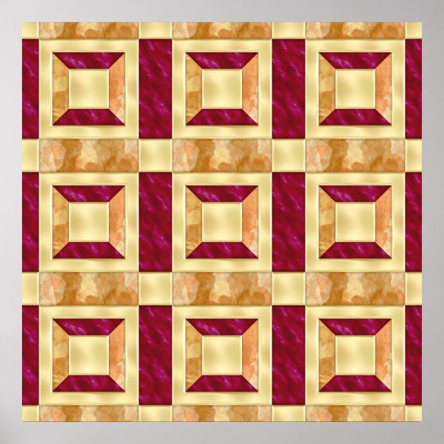 Art Deco Theater Poster (Vorne)