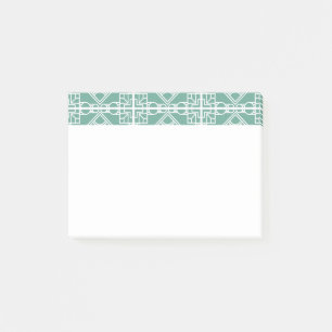 Art Deco Tile Post-it Klebezettel