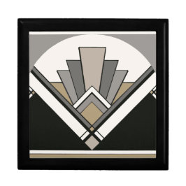 Art Deco Tile Schmuckbox Erinnerungskiste