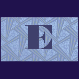 Art Deco Triangle Visitenkarte