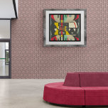 Art Déco trifft auf das moderne Mittelalter Poster<br><div class="desc">Erleben Sie das Wesen des Vintagen Retro-Art-Deko-Stils mit diesem einzigartigen atemberaubenden Grafikdesign. Dieses Design besteht aus geometrischen Formen,  hellen Farben,  Texturen und Mustern,  die Inspiration aus der Vergangenheit zeichne. Das Ergebnis ist ein zeitloses Design,  das Eleganz,  Raffinesse und eine Touch Nostalgie ausstrahlt.</div>