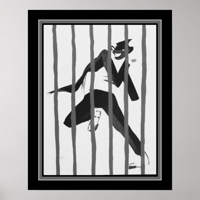 Art Déco "Tumulte Noir Jazz" ca. 1927 (Devant)