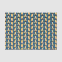 Art Deco UFO Tissue Paper Seidenpapier