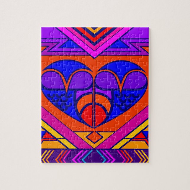 Art Deco Valentine (Vertikal)