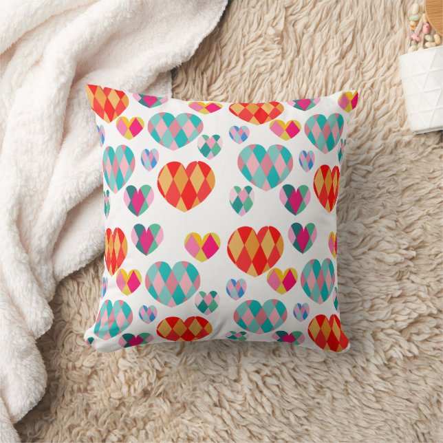 Art Deco Valentine Kissen (Decke)