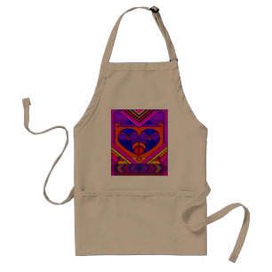Art Deco Valentine Schürze