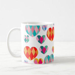 Art Deco Valentine's Coffee Tasse